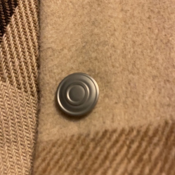 UANEO Plaid Flap Pocket Oversized Overshirt - Picture 4 of 7